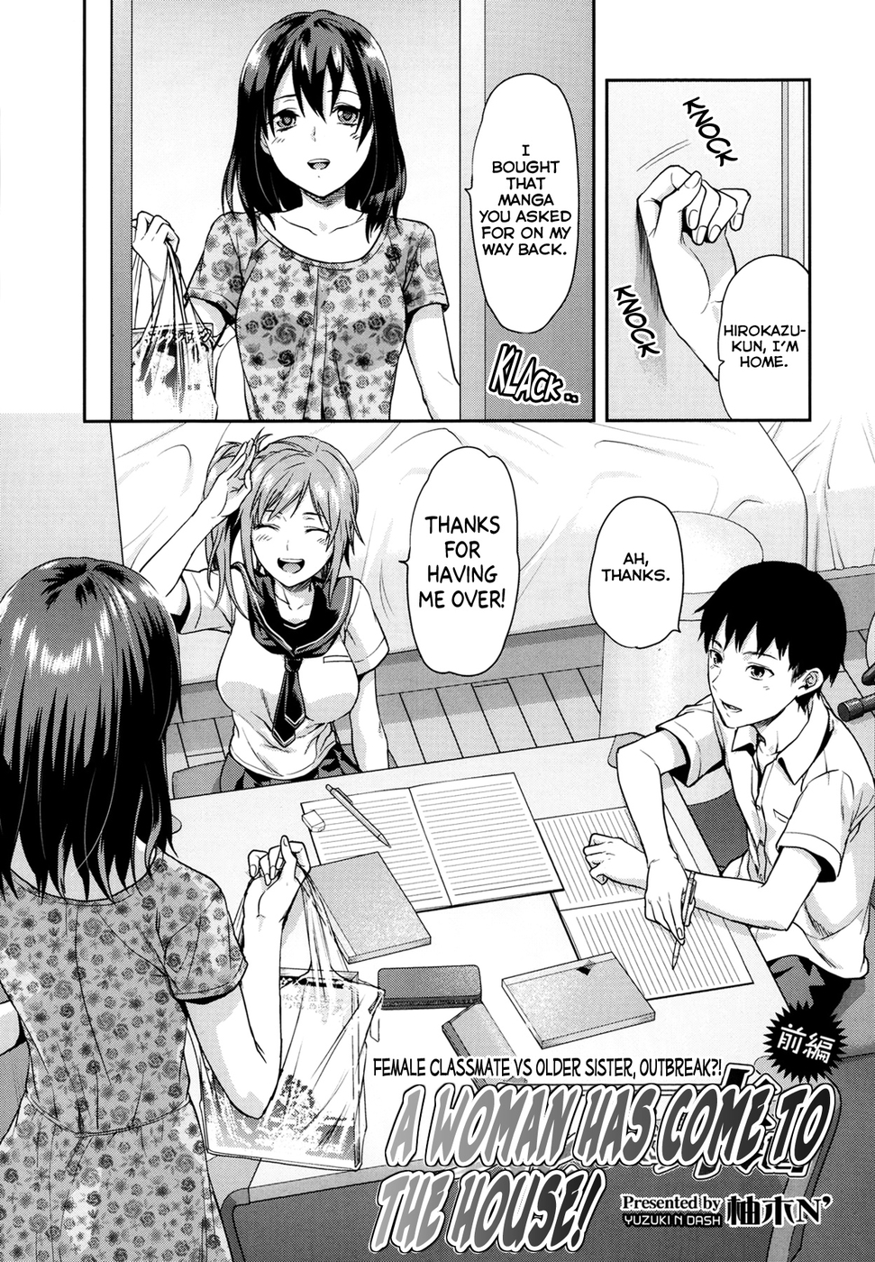 Hentai Manga Comic-A Woman Has Come To The House!-Read-1